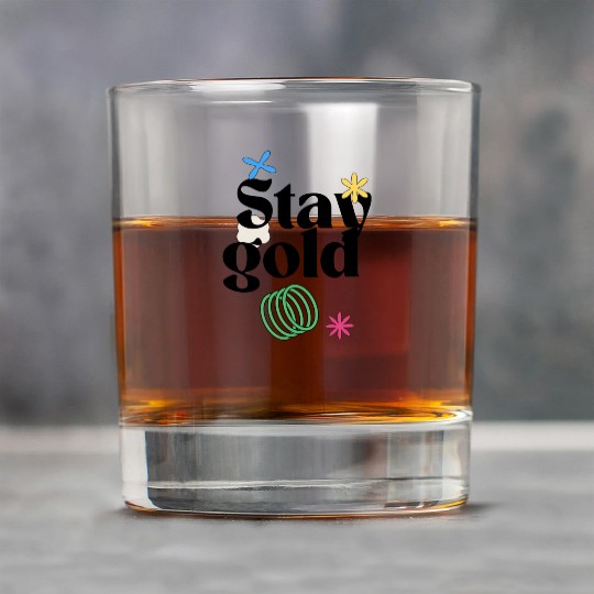 Stay gold Rock Glasses