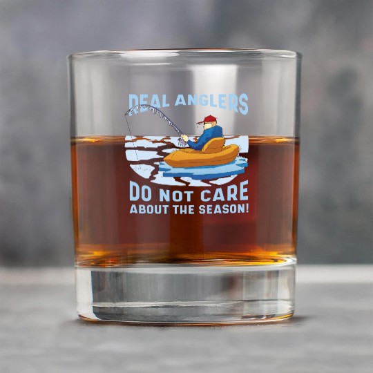 Real fishermen do not care about the season Real f Rock Glasses