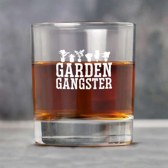 GARDEN GANGSTER I Plants Gardener Gardening Rock Glasses