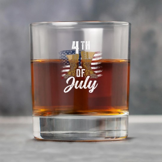 Happy 4Th Of July America American USA US Rock Glasses