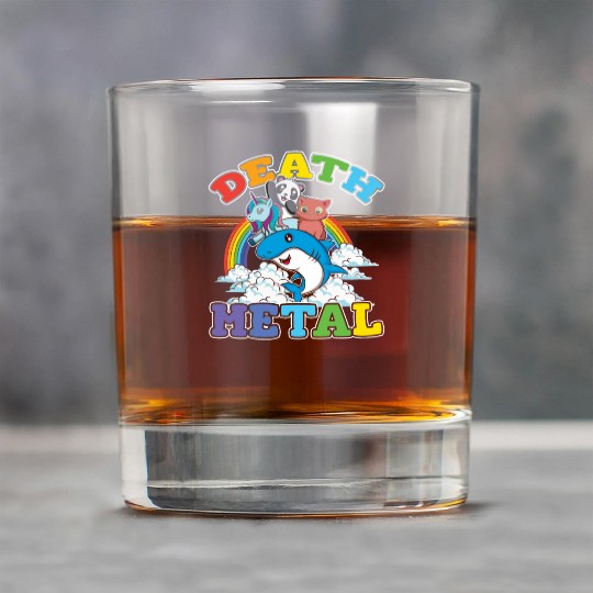 Unicorn Panda Cat Shark Love Metal Music Rock Rock Glasses