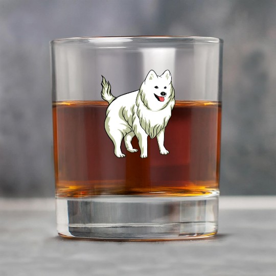 Samoyed Cute White Dog Owners Pet Lover Gift Ideas Rock Glasses