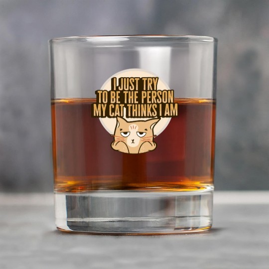 Cat Meme Design for a Cat Lady or Cat Mom Rock Glasses