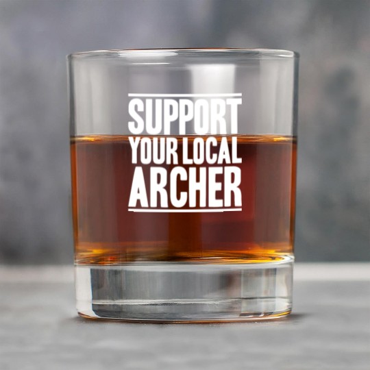 Archer Archery Bow Hunting Bowman Arrow Bow Hunter Rock Glasses