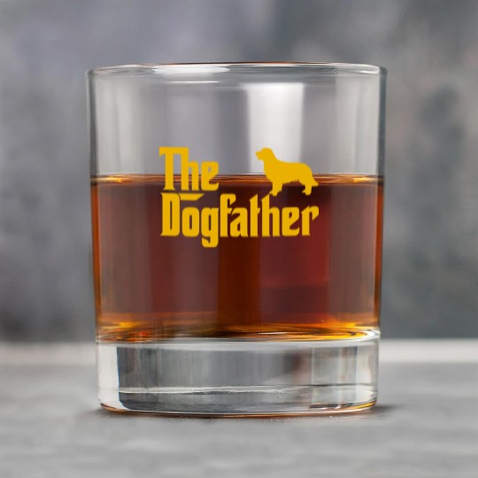 Golden Retriever Dogfather Dog Lover Godfather Sty Rock Glasses