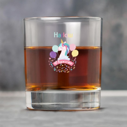 Harlow And Popcorn Merch Popcorn The Pony Rock Glasses