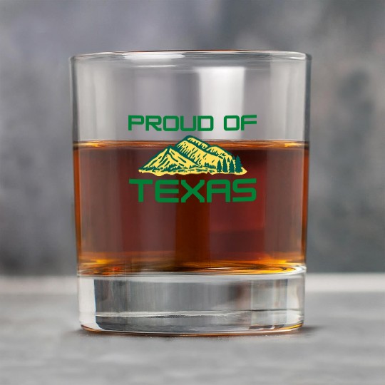 TEXAS PRIDE Rock Glasses