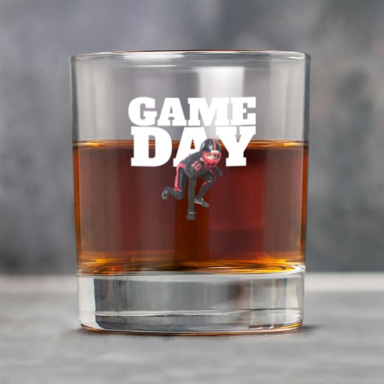 Game Day , Football Rock Glasses Sunday Funday Rock Glasses
