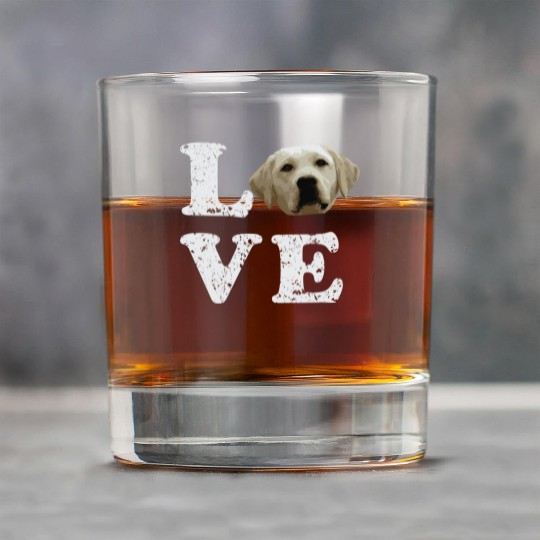 I Love My Yellow Lab Labrador Retriever Dog Rock Glasses
