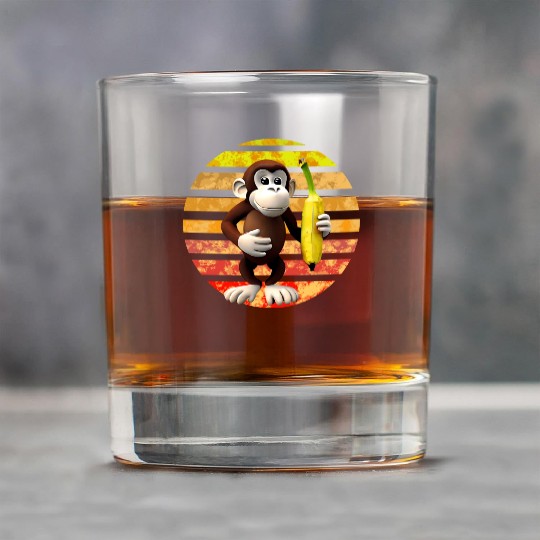 Banana monkey Rock Glasses
