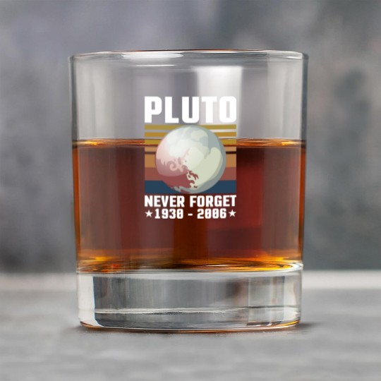 PLUTO NEVER FORGET 1930-2006 Rock Glasses