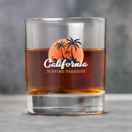 California surfing paradise Rock Glasses