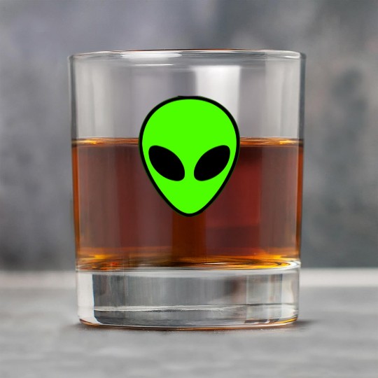 Alien Head Pocket Patch Area 51 Rock Glasses