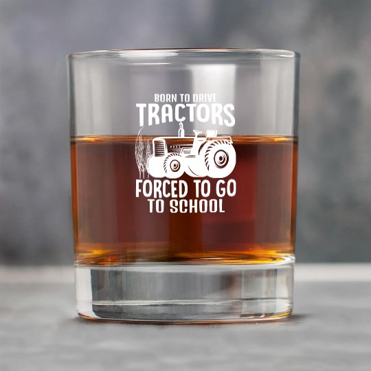 Farmer Farmer Tractor Tractor Farm Rock Glasses