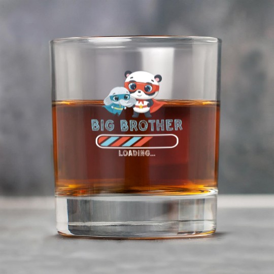 Big brother super hero panda elephant Rock Glasses