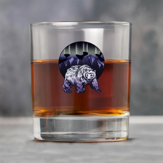 Alaska Gift USA Natur Bär Denali Grizzly Wald Rock Glasses