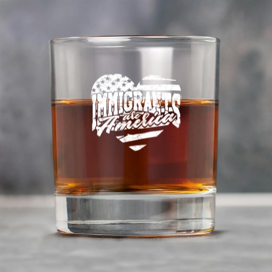 US Immigrant Indigenous USA Immigrants america Rock Glasses