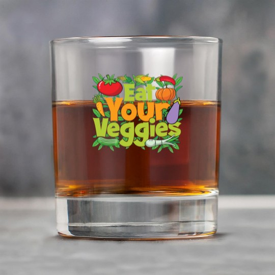 Eat Your Veggies Rock Glasses