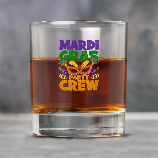 Mardi Gras - Party Crew Rock Glasses