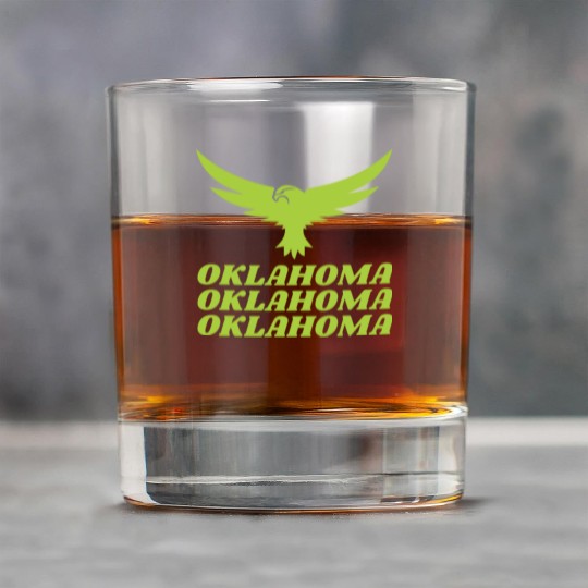 OKLAHOMA PRIDE Rock Glasses