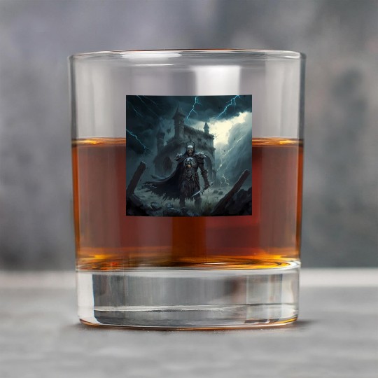 Death Knight in Thunderstorm Rock Glasses