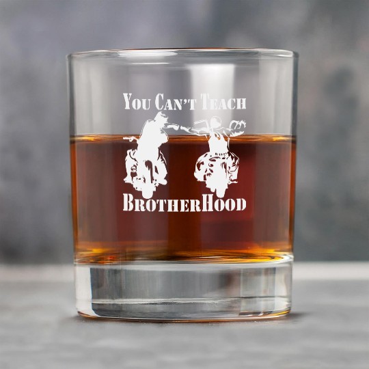 You Can’t Teach Brotherhood Biker ©WhiteTigerLLC. Rock Glasses