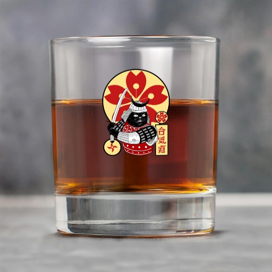Samurai Cat Rock Glasses