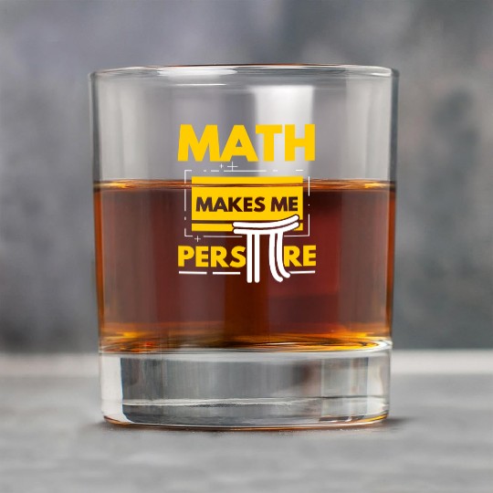 Math Makes Me Perspire Math Teacher Pi Day Rock Glasses