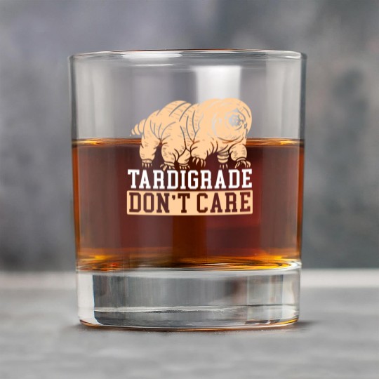 Tardigrade Don't Care Water Bear Biology Rock Glasses