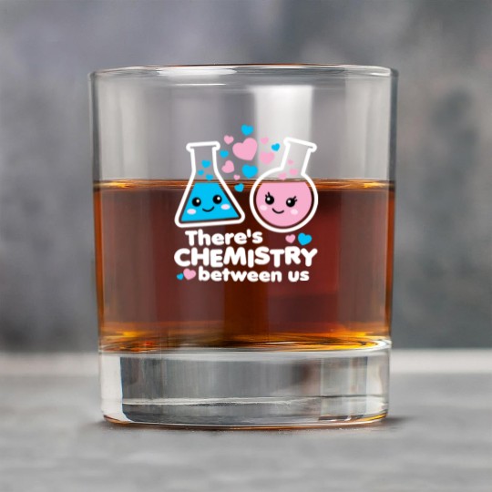 There's Chemistry Between Us Rock Glasses