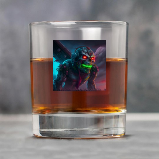 ZOMBIE IRON MAIDEN (version 15) Rock Glasses