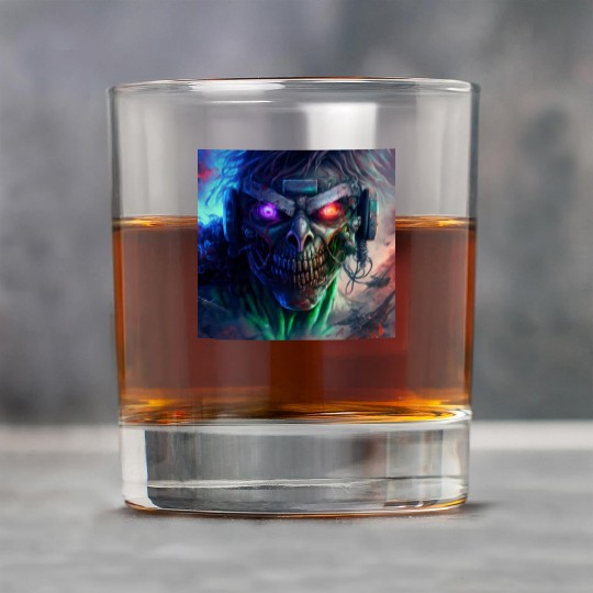 ZOMBIE IRON MAIDEN (version 12) Rock Glasses