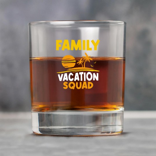 Family Vacation Squad Relatives Travel Holidays Rock Glasses