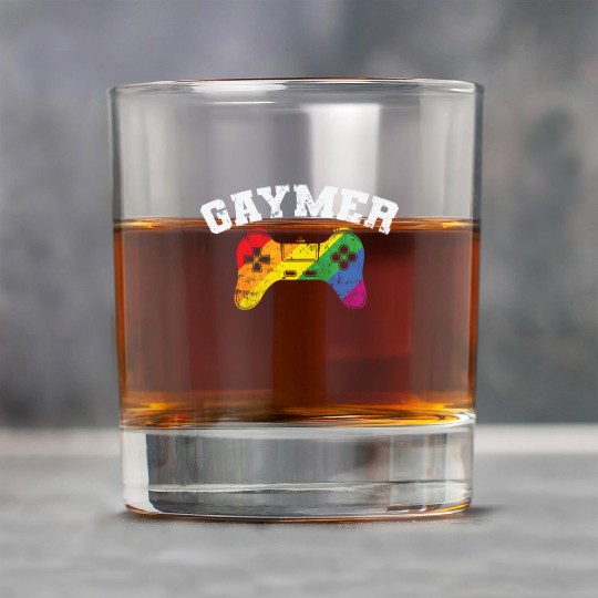 Gamer Controller Gaymer LGBT Pride Rock Glasses