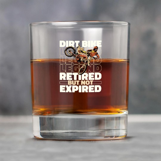 Dirt Bike Mx Motocross Supermoto Retired Rock Glasses