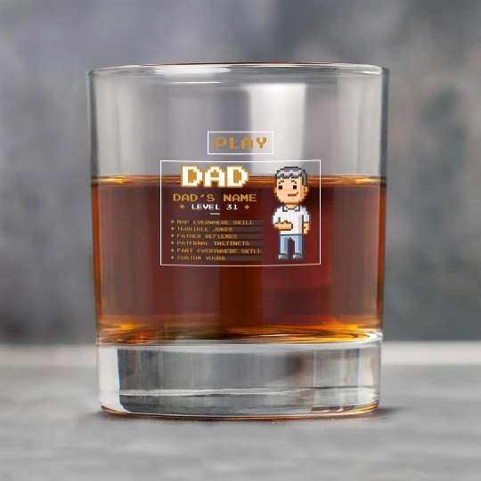 play dad - father's day gift Rock Glasses