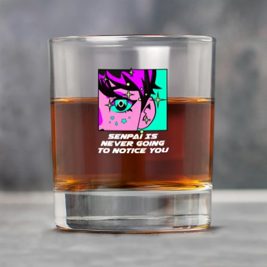 Senpai Is Never Going to Notice You Anime Funny Ma Rock Glasses