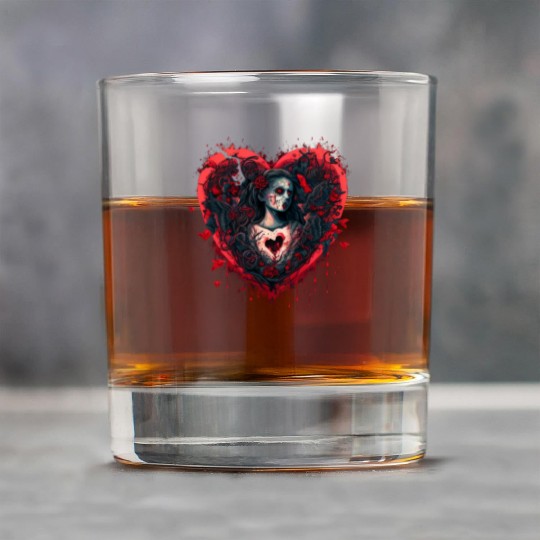 Bloody Valentine Rock Glasses