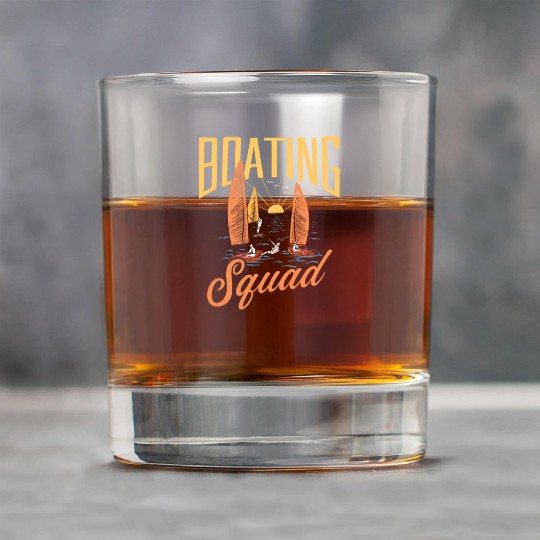 Boating Squad Boat Ship Captain Yacht Rock Glasses