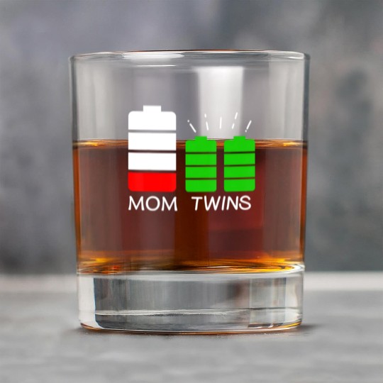 Twin Mom Low Battery Tired Mom Of Twins Rock Glasses