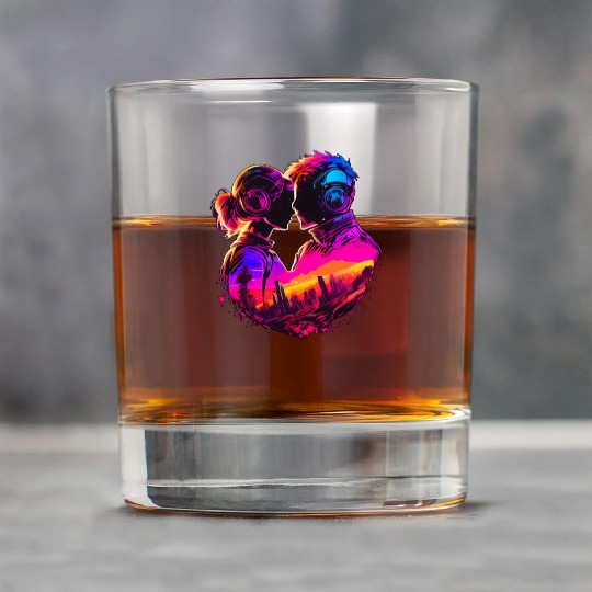 Embrace the Future with Cyberpunk Couples in Love Rock Glasses