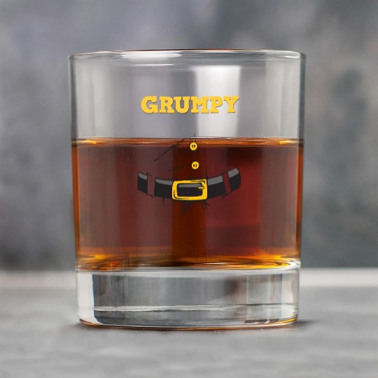 Grumpy Santa Claus - Ugly Christmas Rock Glasses