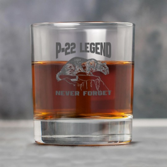 P22 MOUNTAIN LION SILVER LAKE NEVER FORGET Rock Glasses