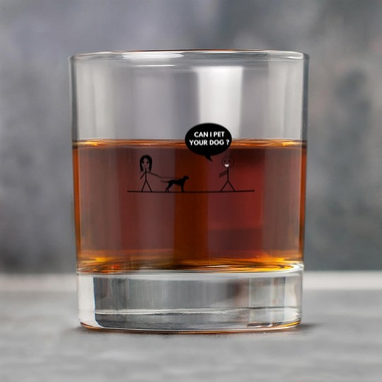 CAN I PET YOUR DOG Rock Glasses