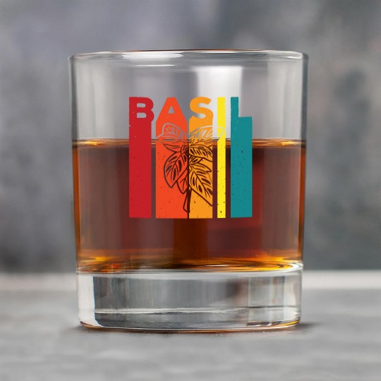 Basil Design Herb Lover Rock Glasses