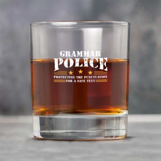 Grammer Police - English Teacher Rock Glasses