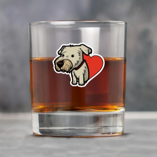 cute dog Rock Glasses