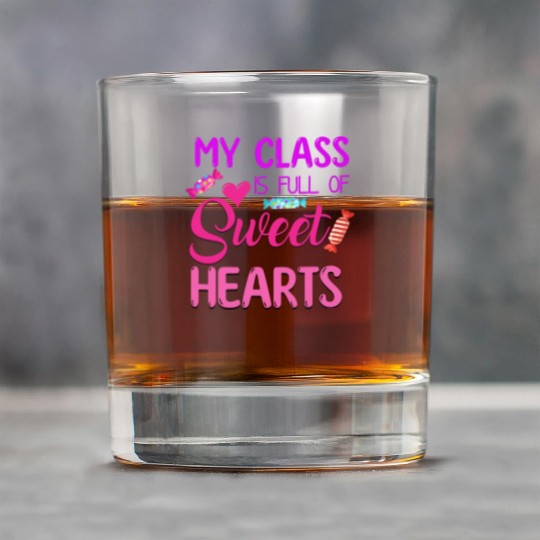 My Class Is Full Of Sweethearts Rock Glasses