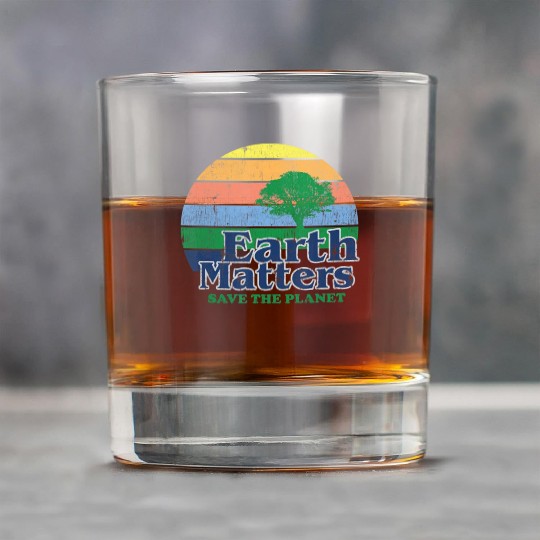 Earth Matters Rock Glasses Earth Day Save Thet
