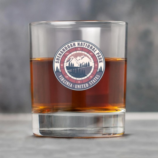 Shenandoah National Park Virginia US Hiking Rock Glasses